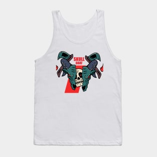 Skull goat Tank Top